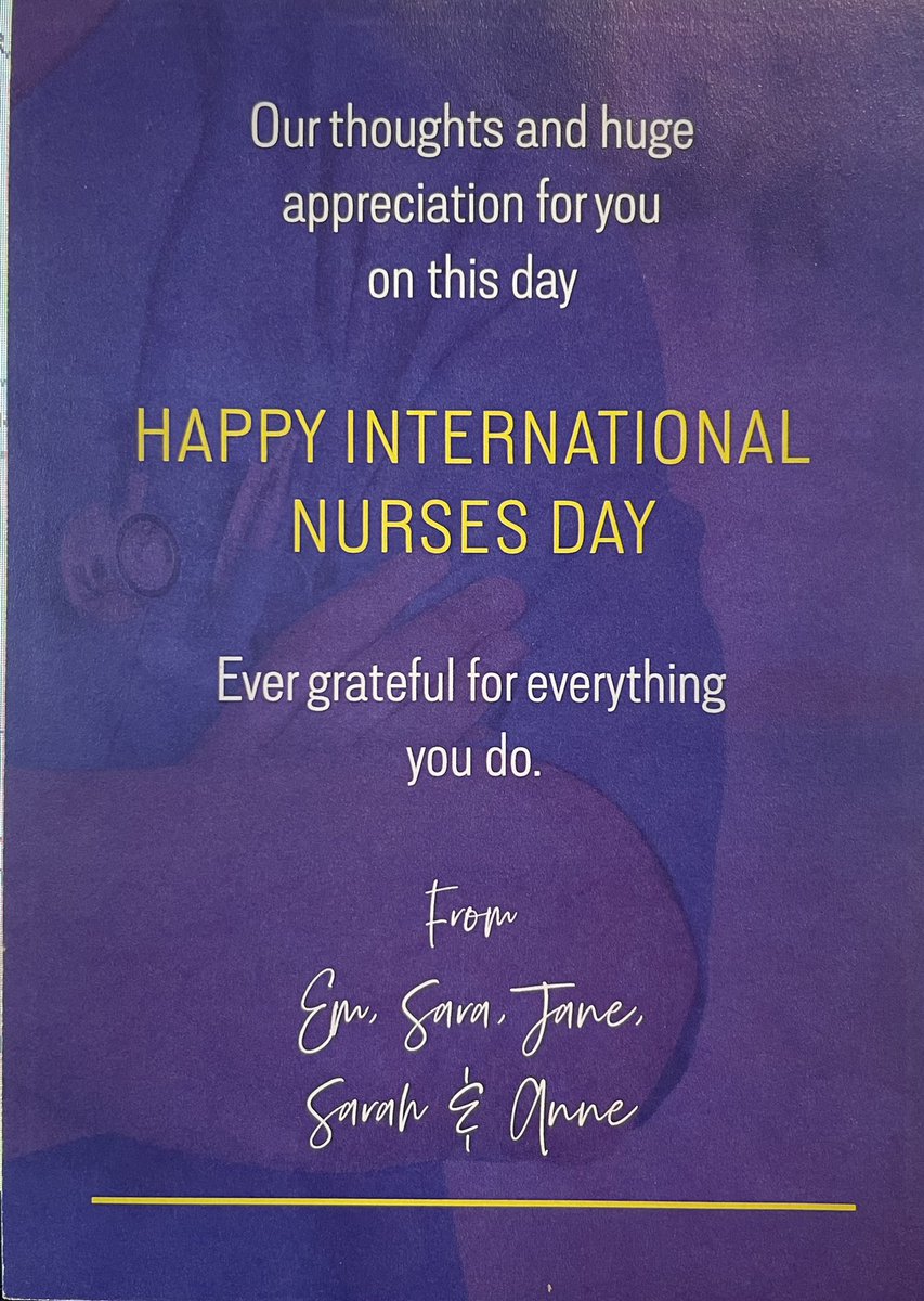 Our Assistant Director of Nursing Emma Bagwell &amp; Clinical Matron’s extend a special #thankyou to all our hardworking #nurses on behalf of the Community Services Division this #InternationalNursesDay 
🌈T H A N K Y O U🌈
#InternationalNursesDay2021 #NHSheroes #NationalNursingWeek