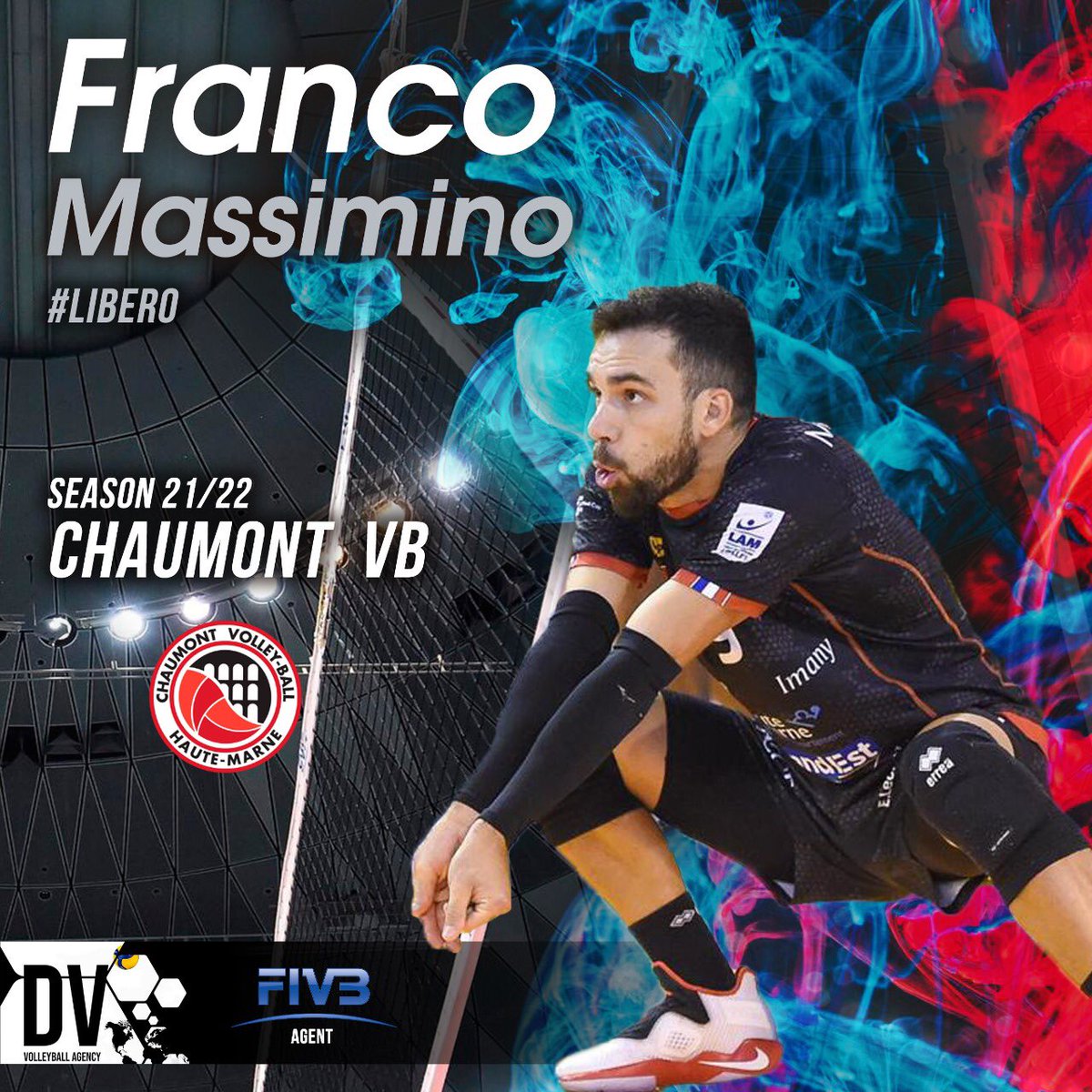@francomassimino stamps his signature for the 3rd consecutive year with @CVB52HM !! ✍🏻🤝👊🏻🔥
.
Felicitaciones Pachi!! 
.
.
#DVAgencyTeam #transfernew #volleymercato #contract #france🇫🇷 #volleyball
