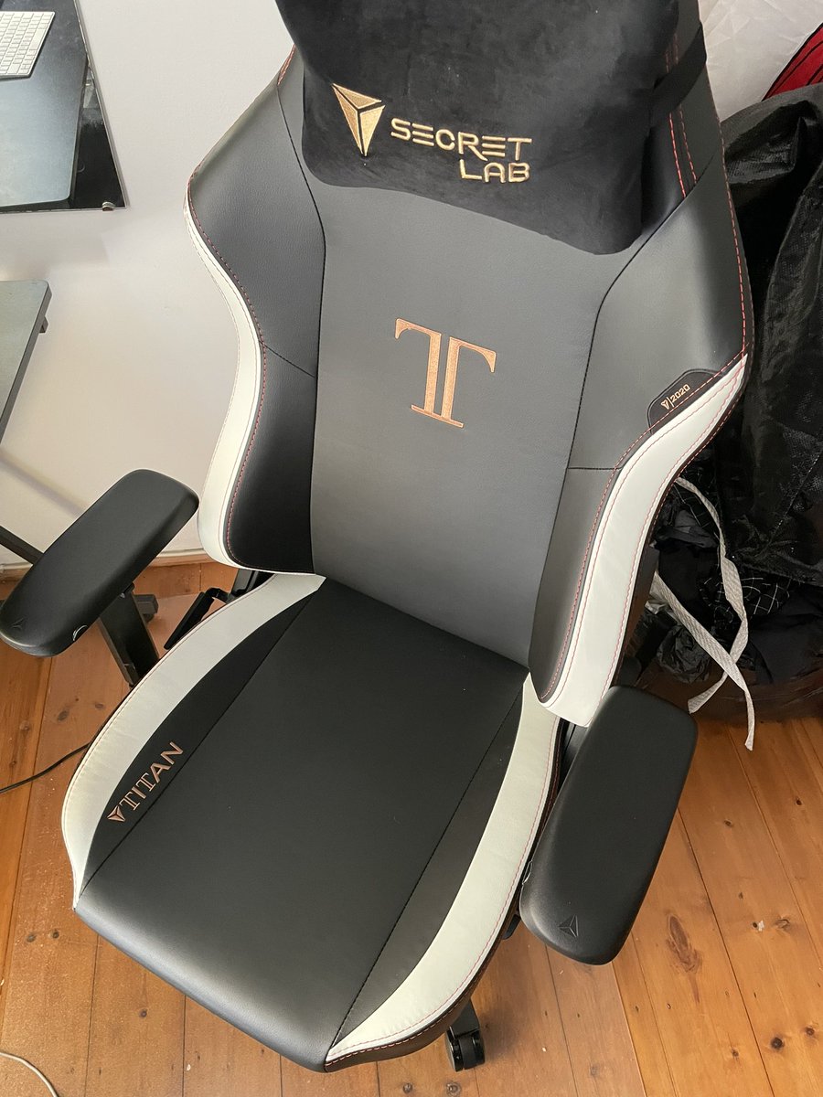 microbluechip's tweet image. Amazing gaming chair from an amazing company #SecretLab