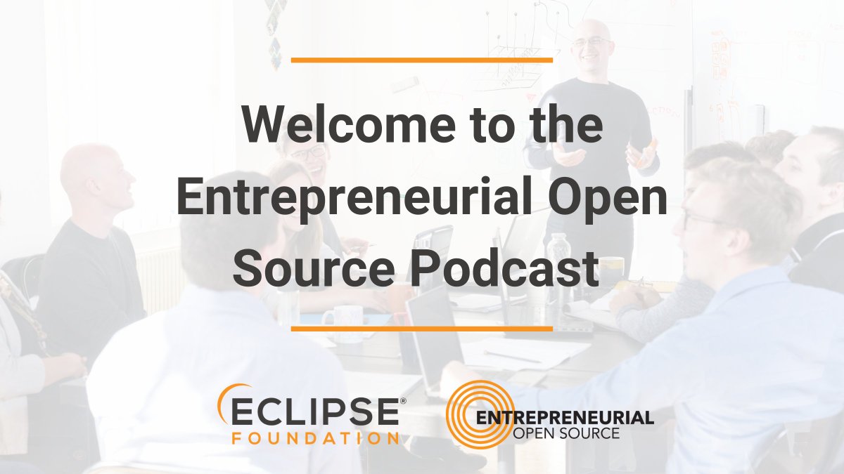 EclipseFdn's tweet image. In his new blog post, @t_mashologu welcomes you to the Entrepreneurial Open Source Podcast! Read it to find out what to expect this season, and listen to the first episode with Don Pearson: hubs.la/H0N8NSl0 #OSS4Biz #opensource #businessvalue