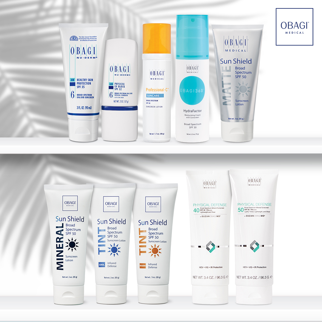 Obagi's tweet image. ☀️SPF☀️
Stands for Sun Protection Factor! 
RT this and let us know which of these Obagi sunscreens are your favorite!