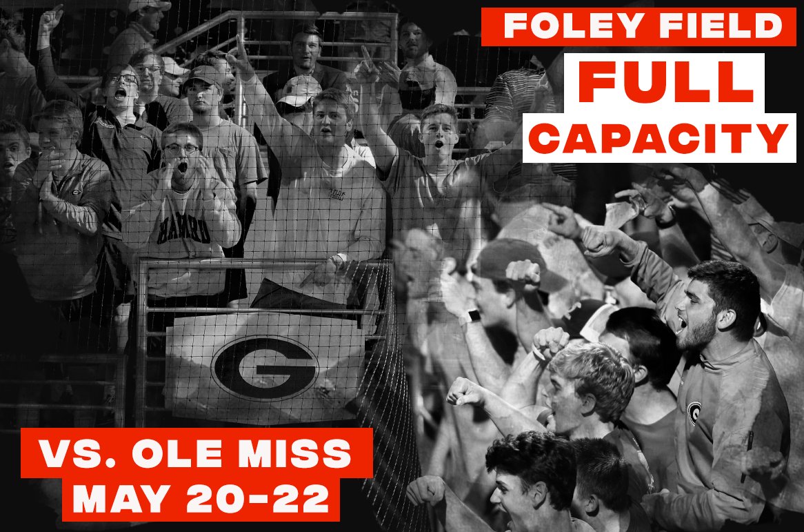 GUESS WHO'S BACK?!?!

Foley Field will have full capacity starting May 20-22 for the Bulldogs series against No. 18 Ole Miss

#GoDawgs | #RiseAbove