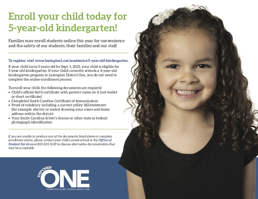Register for 5K Now! We can't wait to welcome your child to CES!