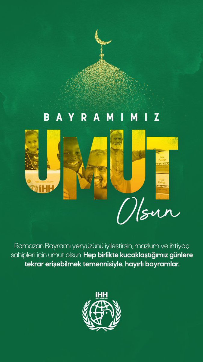 hatayihh's tweet photo. Ramazan bayramınızı tebrik eder, size, ailenize ve tüm İslam coğrafyalarına hayırlar getirmesini Cenab-ı Allah’tan niyaz ederiz.
Bayramımız Mübarek Olsun
#ramazanbayramı
#ramazandaumutvar https://t.co/Pp4hl8E0ta