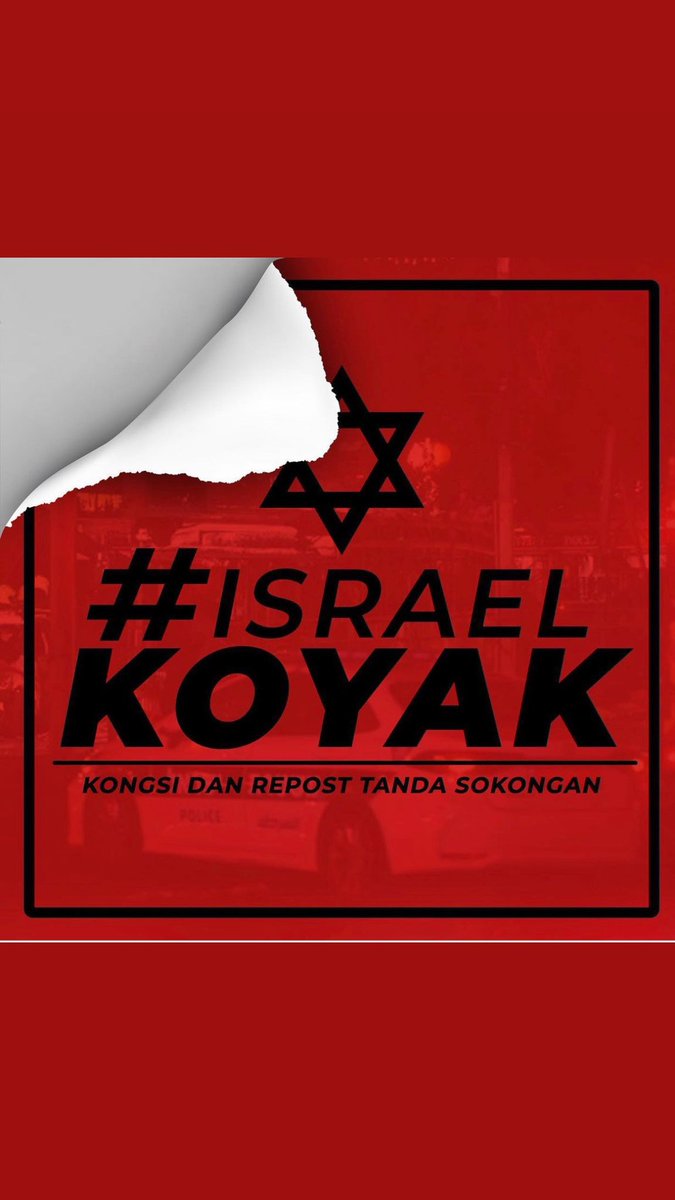 isyraf_yazid's tweet photo. #israelkoyak #shameonisrael https://t.co/Yh54nj5CRX