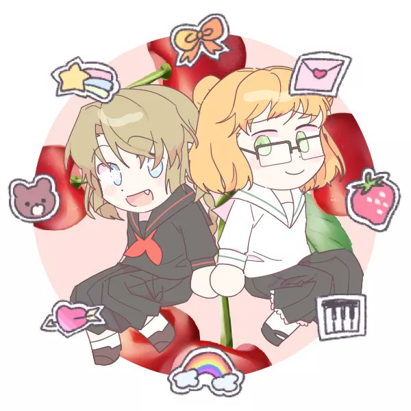 "Me and my bestie Cara."