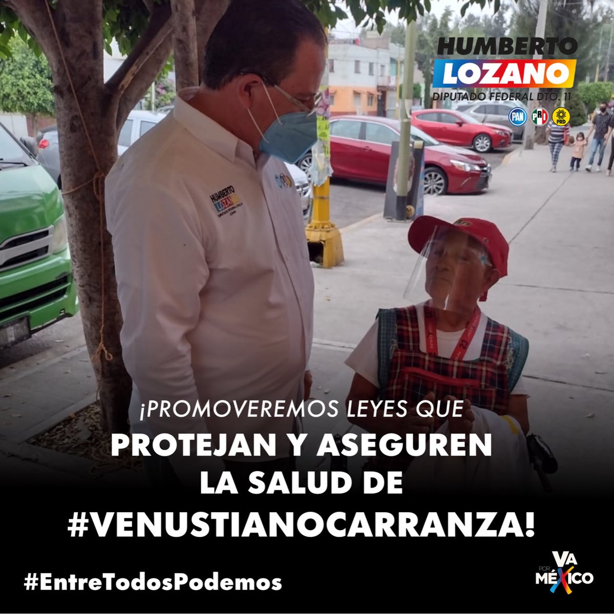 humlozanoa's tweet photo. Mi prioridad para la alcaldía #VenustianaCarranza es proteger y promover un servicios de salud  digno y adecuado para que nuestros vecinos y vecinas tengan una mejor calidad de vida. Medicamentos gratuitos, apoyo en despensa y bienestar social #EntreTodosPodemos https://t.co/W5bdLaKwAS