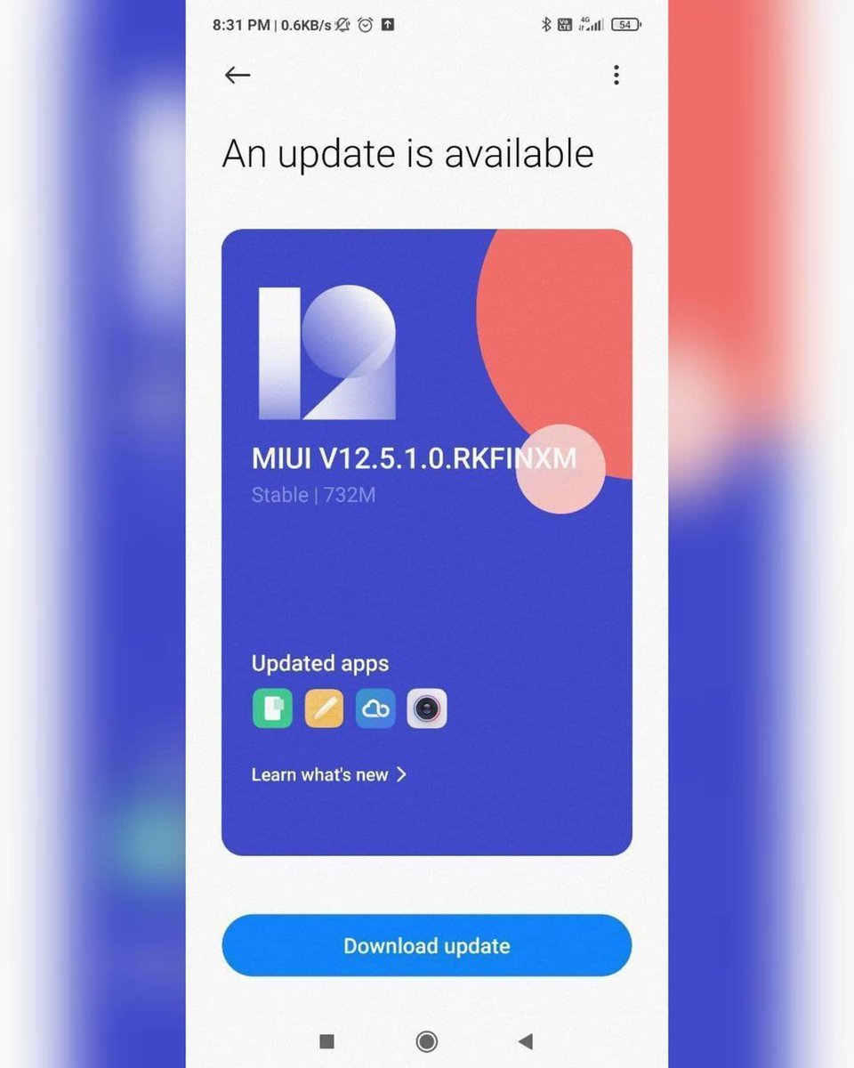 64_BitTech's tweet image. Redmi Note10 Pro &amp;amp; Note10 ProMax Users Started Receiving The MIUI v12.5 Stable Update in India 🔥
.
.
#Redmi #RedmiNote10ProMax5G #RedmiNote10ProMax #MIUI #RedmiNote10Pro #RedmiNote10 #Note10ProMax #Note10Pro #RedmiNote10Pro5G #MIUI12 #MIUI125