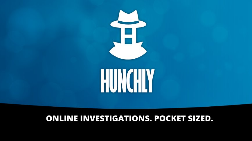 Hunchly tweet media