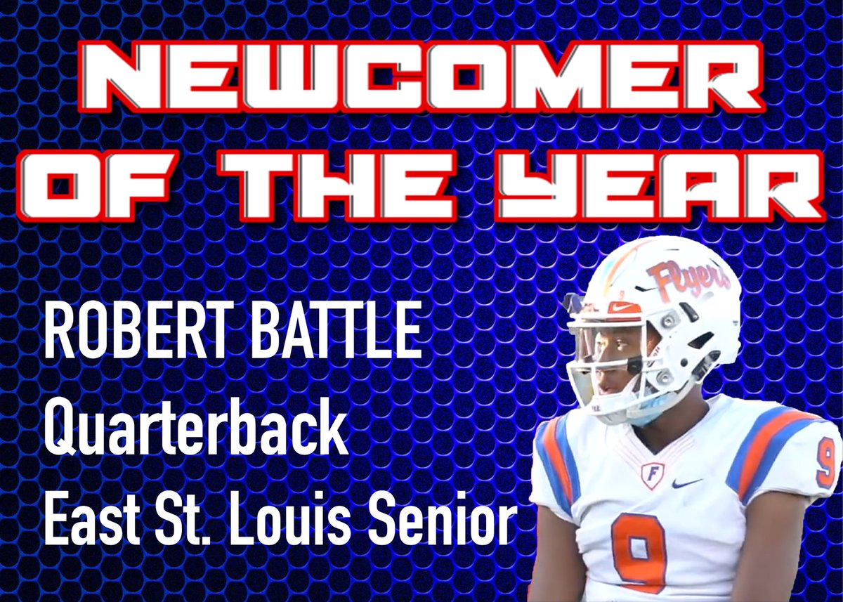 SPRING FOOTBALL
POST-SEASON AWARDS

MVP: Justin Johnson Jr
(Edwardsville)

Offensive Player of the Year:
Ty Michael (O’Fallon)

Defensive Player of the Year:
Thomas Conroy (Mascoutah)

Newcomer of the Year:
Robert Battle (East St. Louis)