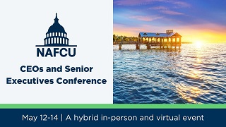 NAFCU's tweet photo. Today, NAFCU's CEOs &amp; Senior Executives Conference kicked off with a lineup of sessions tackling key #creditunion industry topics. Read a full breakdown of what's happening today at #CreditUnionExecs: https://t.co/PqRg1g9MAt https://t.co/W7QPiXads8