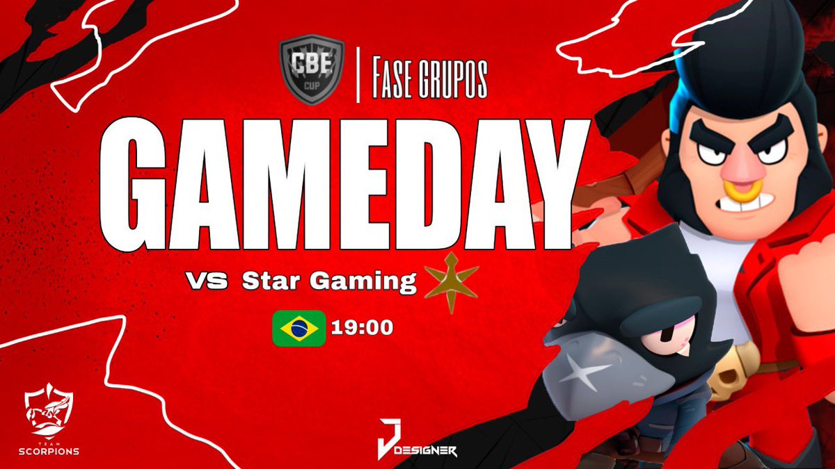 teamscorpionsgg's tweet photo. [BS] @CupCBE 🏆

🆚 @StarGamingEspo1 
⏰ 21:00
🗓 12/05

🎙 “Vamos para terceira rodada da CBE e vamos com tudo para manter liderança  “
.
.
.
.
.
.
.
.
Parceria: @itsgamingesport 
#GOITSS #CBBS #Brawl https://t.co/HOIemCkIW2