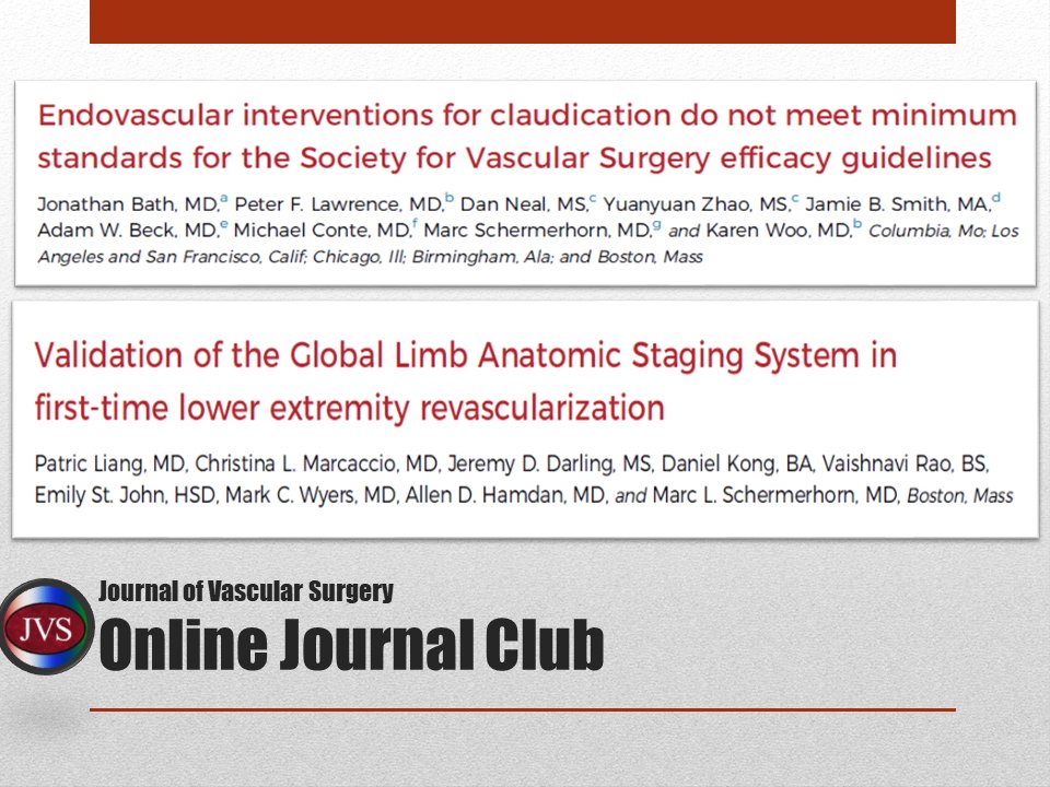 J Vascular Surgery The Jclub Will Held On Thursday May 13 21 8pm Eastern Please Register At T Co Hvevygms6z For Article Download T Co Wmcaq97dwg T Co Bvdqmy9xre For More Information T Co O4p2zjakr5