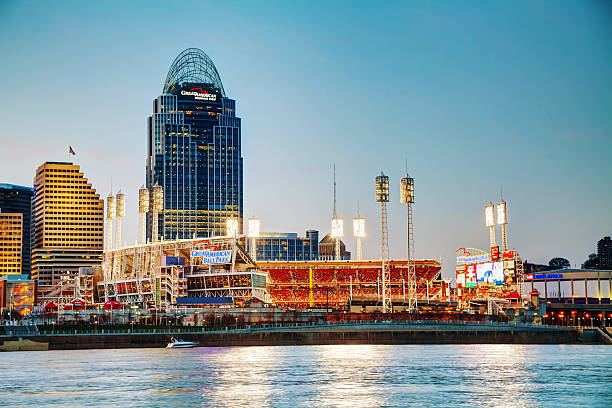 DefenseDriveOrg's tweet photo. @YAMAN20 @Reds Couldn't find a gif that did the Great American Ballpark justice after our error there so here's an awesome high res image of it.  You all should visit. https://t.co/MkMkAYfGLH