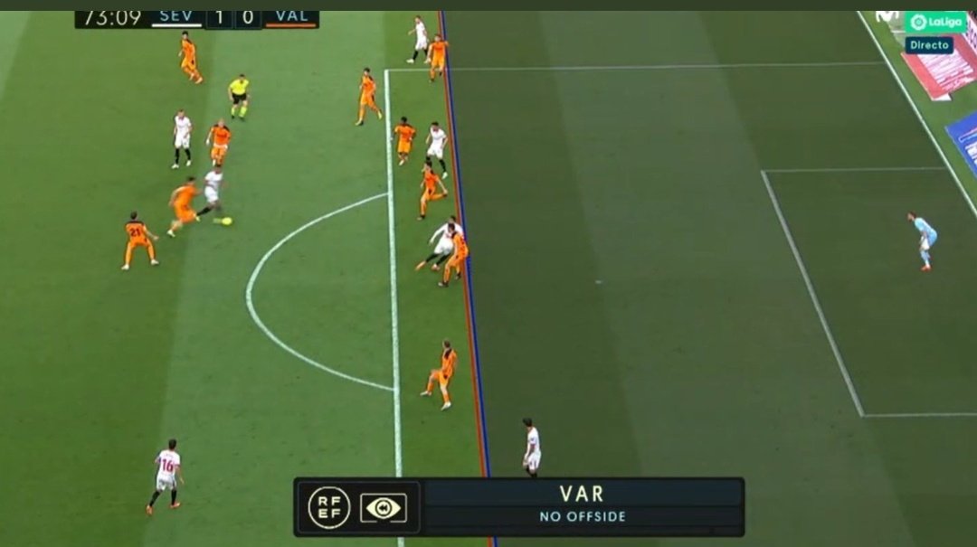 Tela. La realidad vs el VAR.