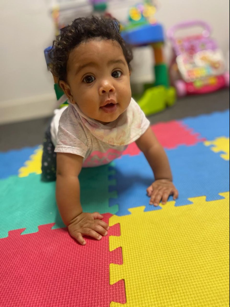 KingdomFamilyC4's tweet photo. These two are taking milestone's head on. Time to walk and crawl little ladies! #milestones #walking #crawling #takinglifeheadon #timetowalk #timetocrawl https://t.co/TzqLnuD3WQ