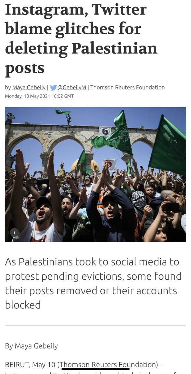Eyaaaad's tweet photo. تويتر وانستقرام قامت بحذف منشورات لم تخرق قوانيهم، المنشورات كانت تتحدث عن الأوضاع في فلسطين وكذلك أوقفوا العديد من الحسابات بدون سبب واضح وبعد رفع عدة شكاوي قالوا أن هناك خلل أدى لمسح المشاركات وإيقاف الحسابات وهو شيء خارج عن إرادتهم. https://t.co/coc2YUgsOb