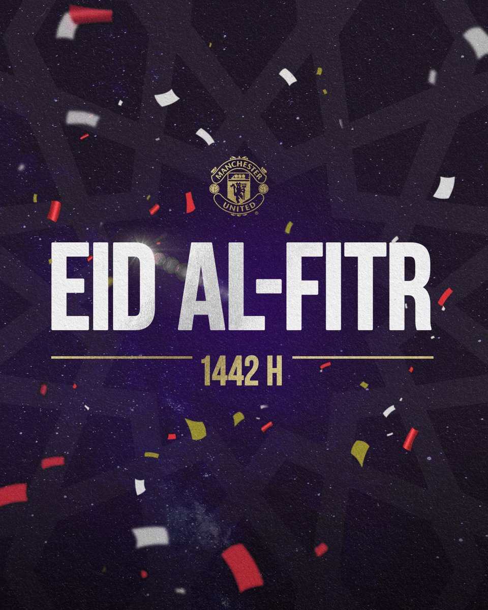 #EidMubarak to everyone celebrating among the United family ❤️ #MUFC