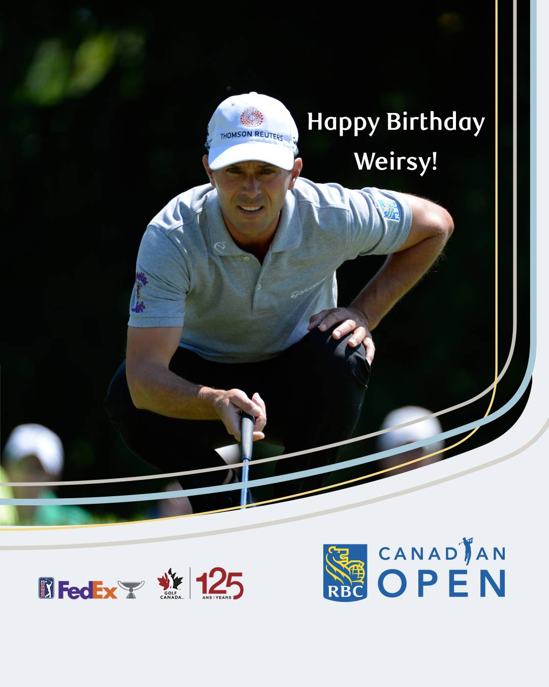 Happy Birthday Mike Weir! 