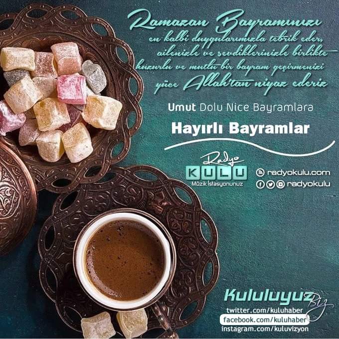 Ülkemize ve tüm insanlığa sağlık, barış ve huzur getirmesi dileğiyle Ramazan Bayramınızı en içten dileklerimizle kutlarız. Sevdiklerimizle birlikte, umut ve huzur dolu nice Bayramlara ulaşmak arzusuyla... #bayram #iyibayramlar #ramazanbayramı #bayramınızmübarekolsun