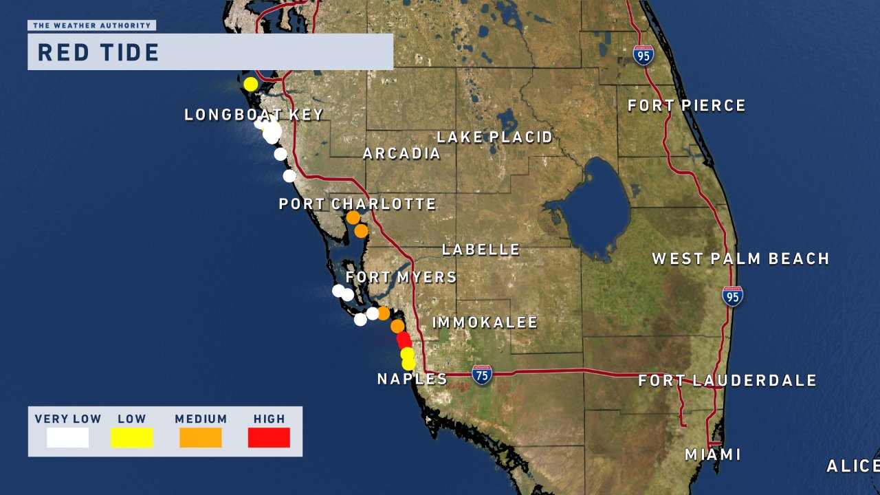 Red Tide Naples Map Loiswinknews On Twitter: "Red Tide Map For Today. North Naples And The  Bonita Coast Still Seeing High Concentrations Of The Toxin.  Https://T.co/R3Xriqwtq7" / Twitter