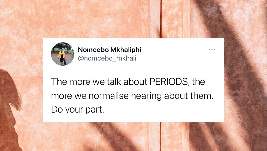 We love this message from @nomcebo_mkhali 💗 #askHER #MoreThanFibroids #endthestigma #periodpoverty #endthestigma #hr2007 #fibroidrevolution #mhday #endperiodpoverty #patientadvocate #reproductiverights #menstrualcycle #uterinefibroids #uterinefibroid #menstrualmovement