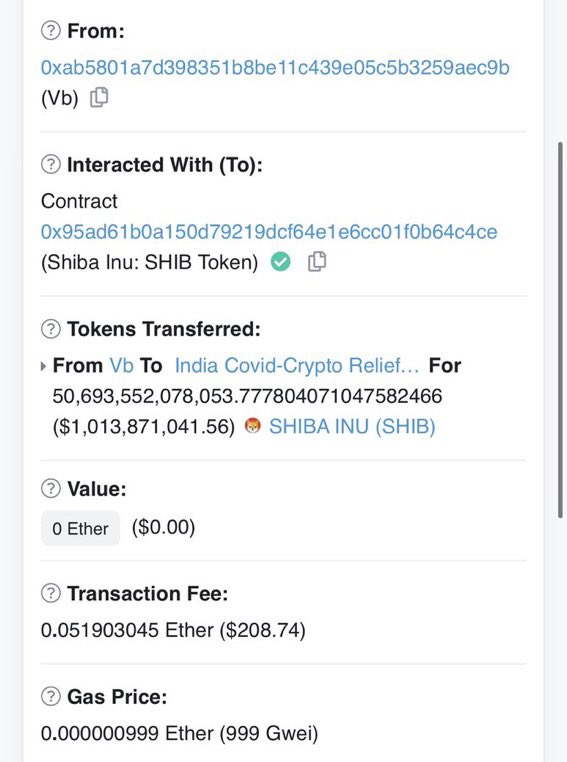 Cryptlings's tweet photo. I’m actually in awe of this.

It makes my belief in #ethereum even greater than before!

Well done @VitalikButerin - a lot of good will be done with this donation. https://t.co/VICtmpasVS