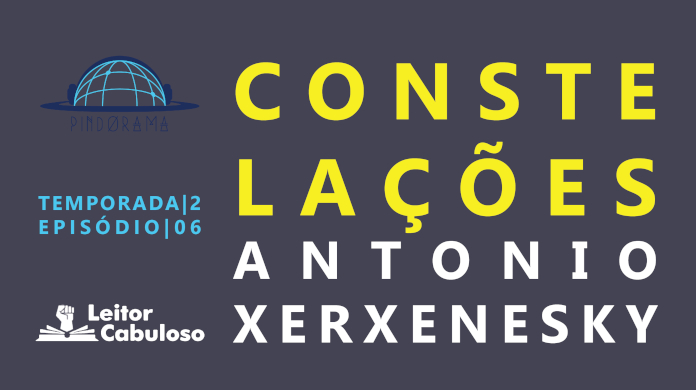 leitorcabuloso's tweet photo. Com a participação de @anarusche, @senhorbasso, @ProfLuizAntoni1 o @pindoramapod trouxe uma conversa sobre o conto Constelações, de Antônio Xerxenesky, publicado no Botão vermelho do @suplementope

Ouça: https://t.co/SeNxNL4SBm

#PodcastFriday https://t.co/Yiazbapnon