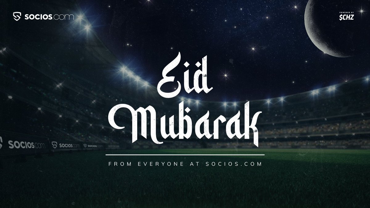 socios's tweet image. Wishing #EidMubarak to all our  friends around the world  🙏
