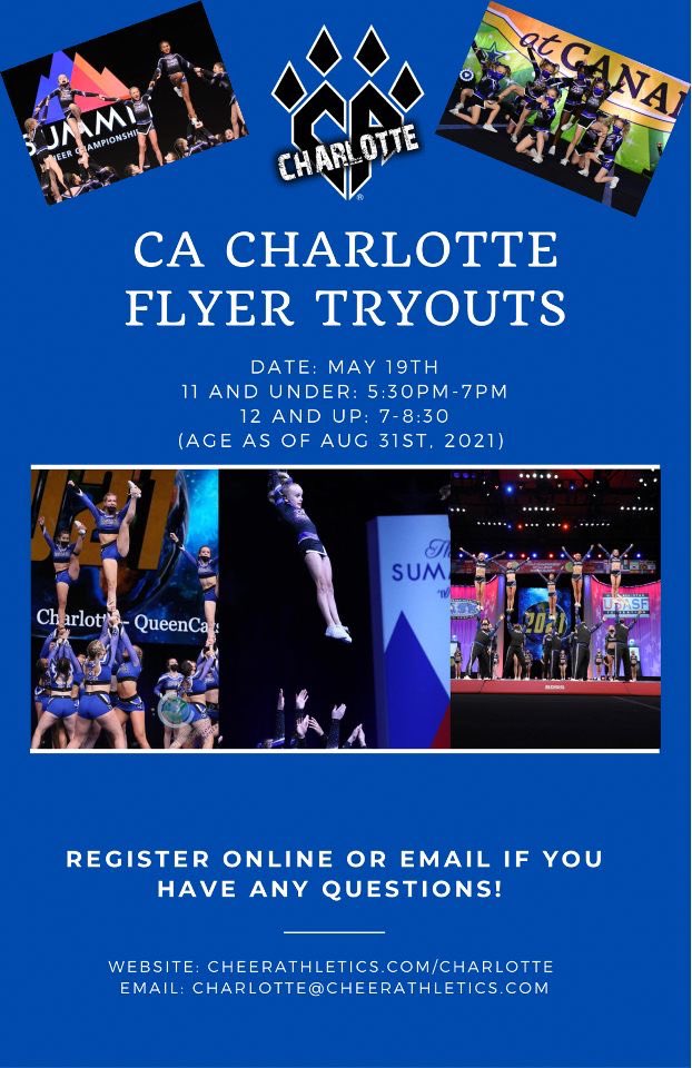 Come join our CA Charlotte Family this season! 💙