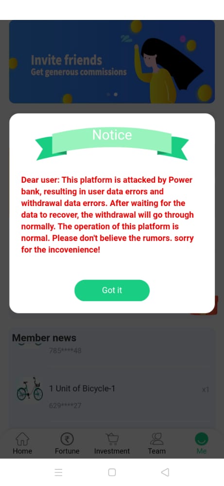 OfficialAbhiyd's tweet photo. #powerbankapp #powerbankscam  #PMModi Power bank has done a big scam with student money ... please find its CEO #powerbankapp  @PMOIndia @CybercrimeCID #powerbankappscam https://t.co/xDCQc5bCzY