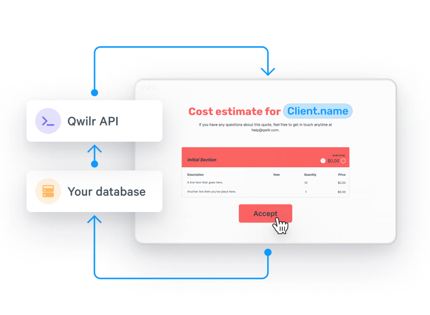 Guess what we did today? 🤔  

We just made your life a whole lot easier!

Automatically generate sales proposals, quotes, and contracts from within your CRM—all with Qwilr’s new API. 

It's pretty cool, check it out! qwilr.com/blog/qwilr-api/  
#Sales #DigitalMarketing #SaaS