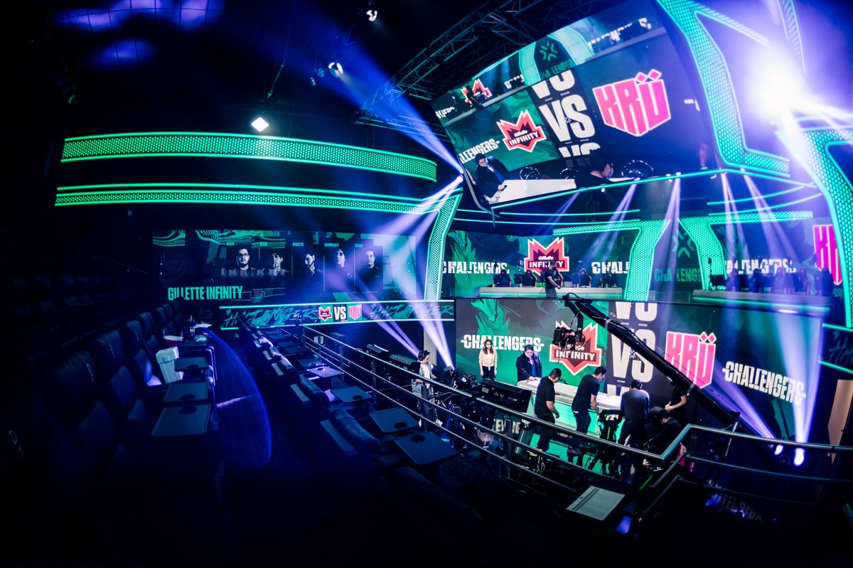 VALORANTLATAM's tweet image. ¡Listos para la Gran Final del #VALORANTChallengers!

Aquí el escenario en el que @Infinitye_sport y @KruEsports lucharán por convertirse en el primer representante de Latinoamérica en un evento internacional de VALORANT #VCT.

Transmisión desde las 15:30 🇨🇴🇲🇽🇵🇪 16:30 🇨🇱 17:30 🇦🇷