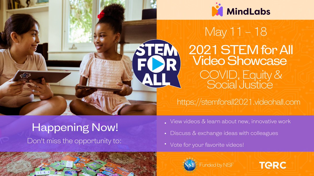MindLabs (@exploremindlabs) on Twitter photo MindLabs is in the <a href="/NSF/">U.S. National Science Foundation</a> STEM for All Video Showcase! We're working on deepening students’ understanding of STEM concepts using our AR card set designed with fun, creativity, and collaboration in mind. Check out our video and vote for us! bit.ly/3uHH2l1 #STEMvideohall MindLabs is in the <a href="/NSF/">U.S. National Science Foundation</a> STEM for All Video Showcase! We're working on deepening students’ understanding of STEM concepts using our AR card set designed with fun, creativity, and collaboration in mind. Check out our video and vote for us! bit.ly/3uHH2l1 #STEMvideohall
