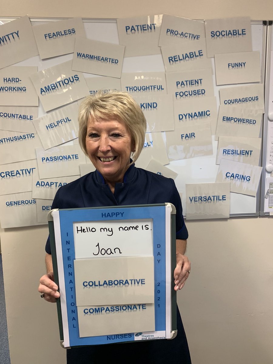Happy International Nurses day this lady is my head of nursing and could have used all the positive words behind her! Great role model Best story teller too! <a href="/LeedsHospitals/">Leeds Teaching Hospitals</a> <a href="/LTHTTheatreTri/">LTHT Theatres</a> <a href="/LisaChiefNurse/">Prof Lisa Grant</a> @julianhartley1 @nhsleeds <a href="/theRCN/">The RCN</a> <a href="/LTHTCorpNurse/">Corporate Nursing</a> <a href="/NursingTimes/">Nursing Times</a> <a href="/SuzanneH61/">Prof Suzanne Hinchliffe</a>