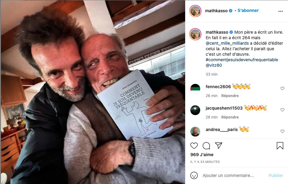10p14's tweet image. Merci Kasso ! Nous sommes heureux et fiers d'éditer "Comment je suis devenu fréquentable" de Peter Kassovitz ! Et on en parle avec lui en live sur zoom le 20/05 à 10h. On vous envoie le lien en DM ;)