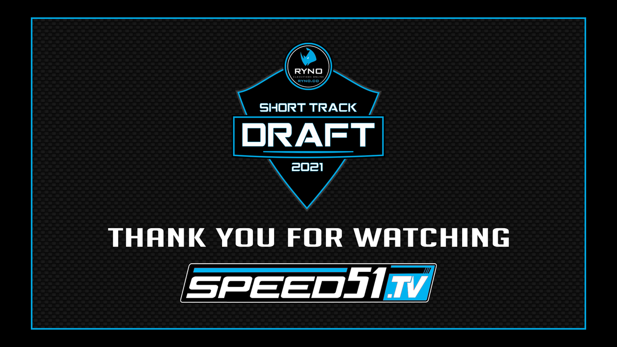 RacingAmerica's tweet image. Thank you to everyone who tuned in to tonight's #ShortTrackDraft! 

What did you think of our No. 1 pick? Was there someone you thought was missing from the top 10?