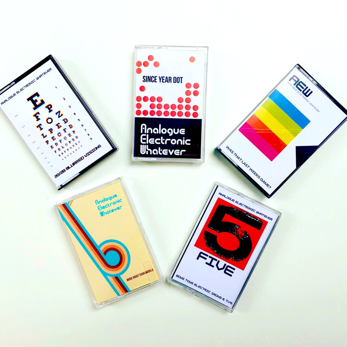Analogue Electronic Whatever (@analogueew) on Twitter photo 5 years, 5 cassettes. Have you got the full set? Please visit AEW #bandcamp page for a look and listen. …alogueelectronicwhatever.bandcamp.com <a href="/AudioTapePeople/">Media Duplication Ltd</a> #synthfam #synthpop #electro #cassette 5 years, 5 cassettes. Have you got the full set? Please visit AEW #bandcamp page for a look and listen. …alogueelectronicwhatever.bandcamp.com <a href="/AudioTapePeople/">Media Duplication Ltd</a> #synthfam #synthpop #electro #cassette