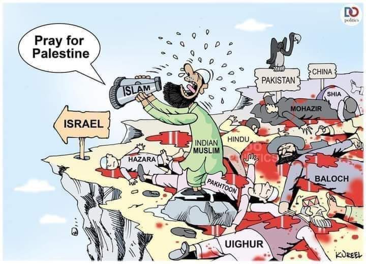Indian Muslims Praying for Palestine
