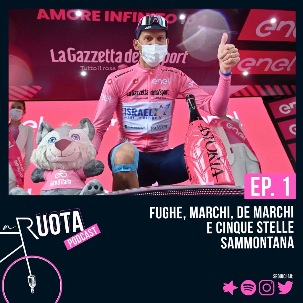 ARuotaPodcast's tweet photo. Nella prima puntata di ARuota:
- fughe: un modo di stare al mondo
- il dramma dei gelati troppo costosi
- Alessandro De Marchi in Maglia Rosa
- su certe cose dovremmo indignarci tutti 
- terribili imitazioni di Fabio Caressa e Valerio Piva https://t.co/UvOMF0vCU3