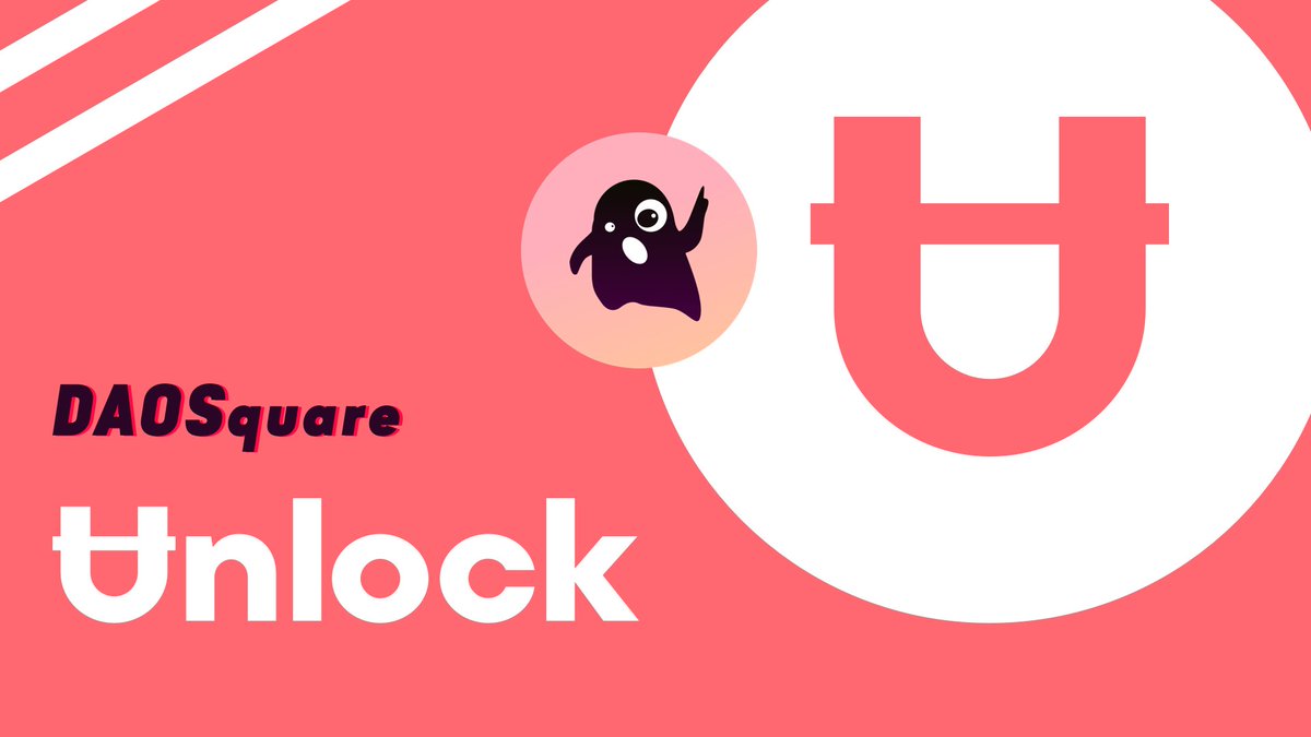 DAOSquare's tweet photo. We are incredibly thrilled to announce our strategic partnership with @UnlockProtocol 🚀

We will work together through DAOSquare incubator and more to help those applications/organizations based on Unlock Protocol to succeed🔥🔥🔥

https://t.co/DSAzNy8RVh https://t.co/KY5z29TXJY