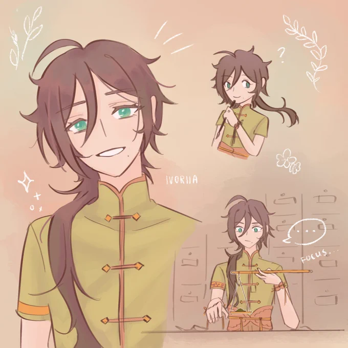 [#oc] hello have a look at my new son, zehui! 🥰 