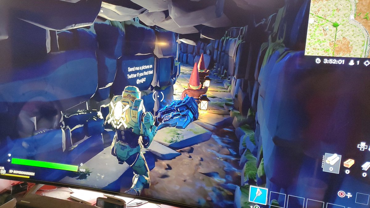 My son found the Fortnite secret hub! Xbluntfiend420X