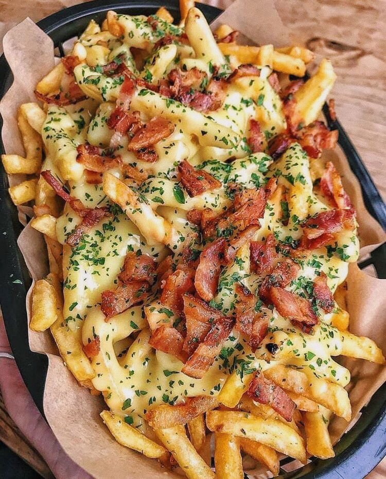 tweet de apreciación a las patatas fritas