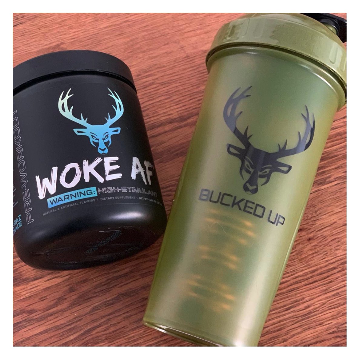 Wesley Grant on X: ⚔️ 🟩 MILITARY GREEN 🟩 ⚔️ Wanted to get my hands on  these bad boys as soon as they launched 🚀 ✔️New military green shaker ✔️  WOKE AF