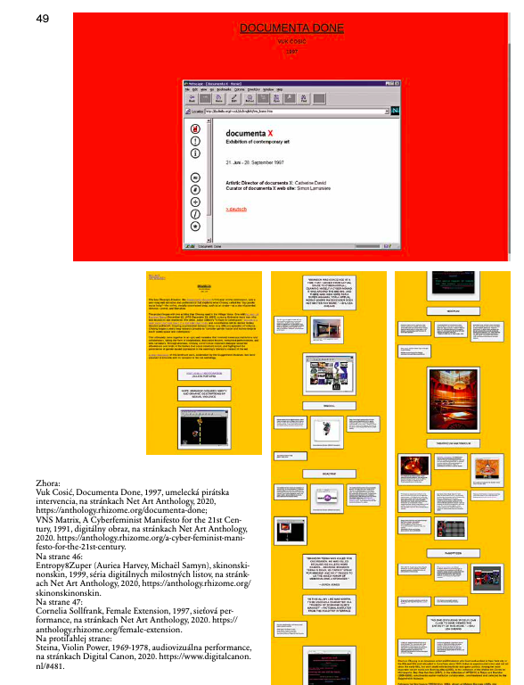 sailingfanblues (@sailingfanblues) on Twitter photo Unusual, tho in my opinion quite nice, installation views / screengrabs of net art anthology in Flash Art Czech & Slovak edition... captures the depth of context around each work.
thx <a href="/LozanaRossenova/">Lozana Rossenova // @lozross@post.lurk.org</a>
for sharing Unusual, tho in my opinion quite nice, installation views / screengrabs of net art anthology in Flash Art Czech & Slovak edition... captures the depth of context around each work.
thx <a href="/LozanaRossenova/">Lozana Rossenova // @lozross@post.lurk.org</a>
for sharing