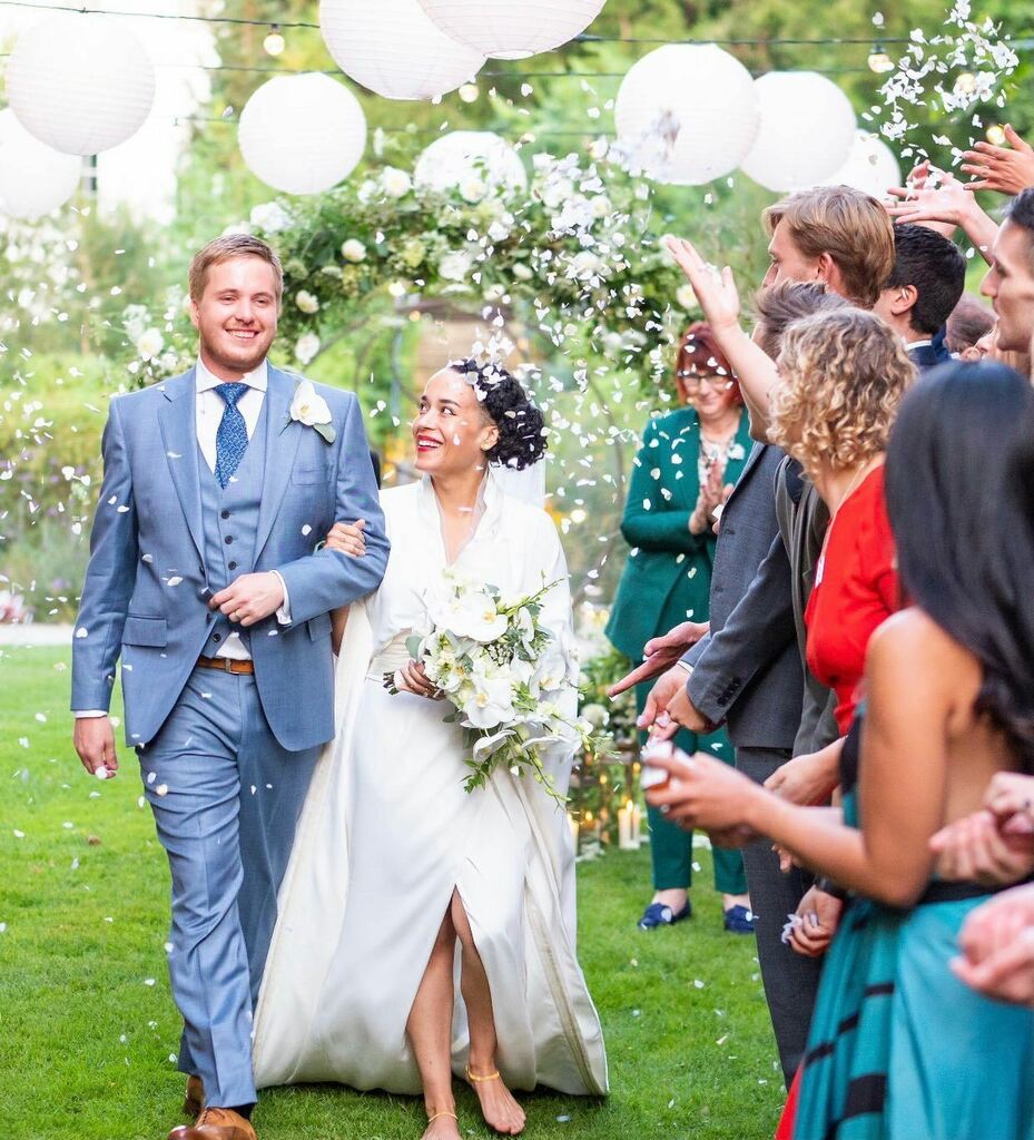 On this #weddingwednesday we are sticking with the boho chic theme with one of our favourite throwbacks.

Under the cool shade of the Lime Grove in the grounds of Coworth Park, in front of their friends and family, this wonderful couple exchanged their v… instagr.am/p/COyPt3YBb2g/