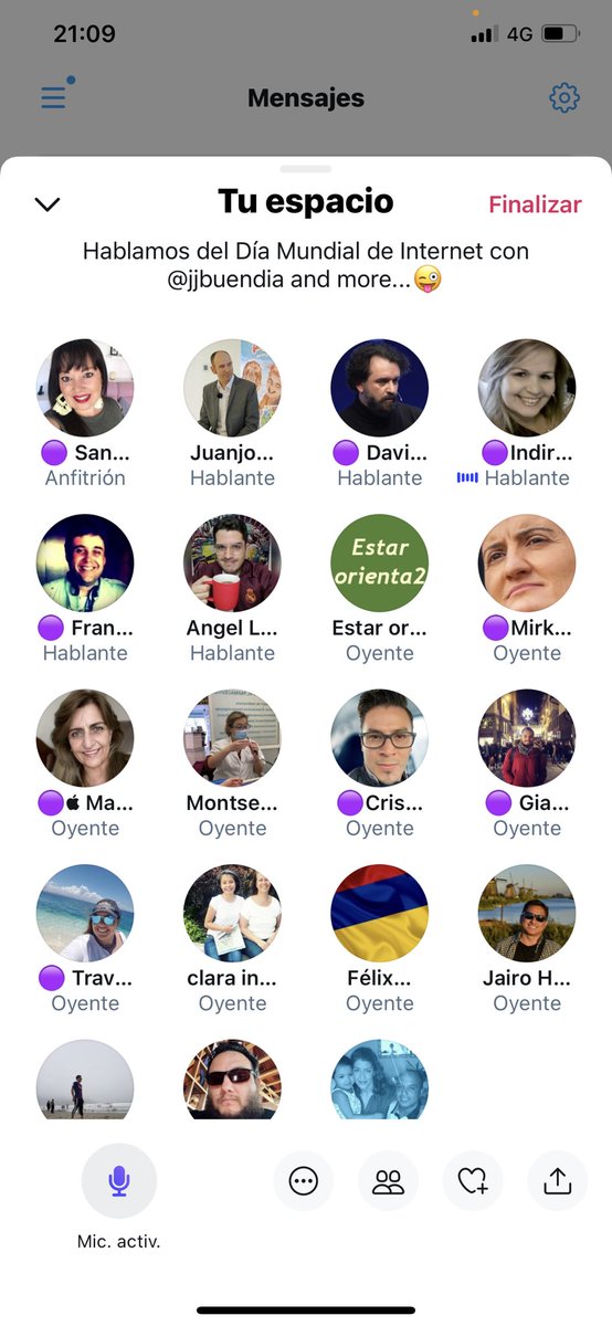sandrallabres's tweet photo. 🥂Mil gracias a todos los amigos q se han unido hoy a #TipTopSpaces a hablar un poco de los inicios de #Internet junto a @jjbuendia &amp; Co! 

😜 Seguimos testeando y disfrutando de #TwitterSpacesESP @lahorainternet 
@interynet @UsuarioArraez 

⚡️Próx sala next Wednesday PART II https://t.co/TVa7L0yqrg