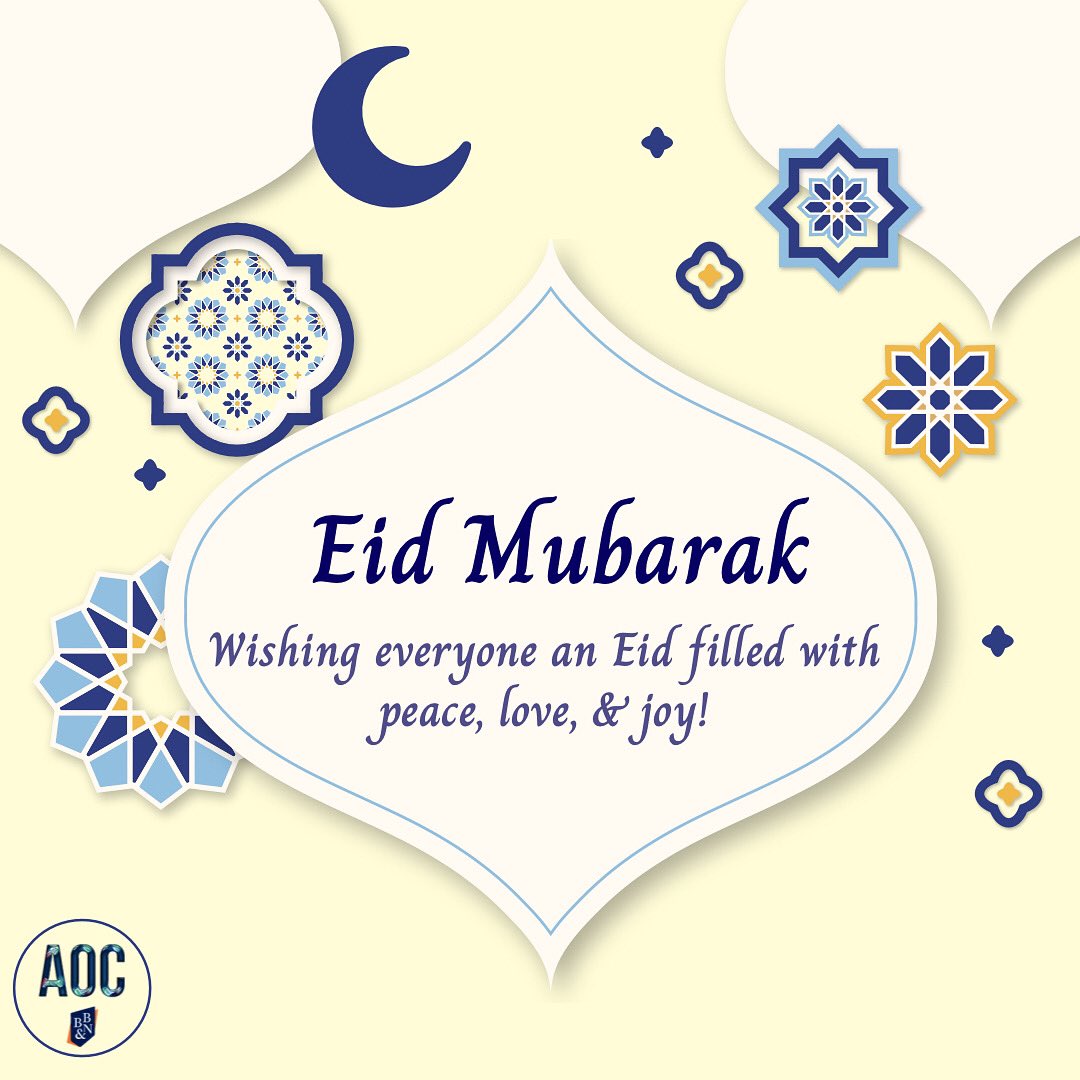 AoCNetwork_'s tweet photo. Eid Mubarak! 

#eidmubarak2021 #EidAlFitr #bbnalums #alumniofcolor https://t.co/rP5pdZYdu1