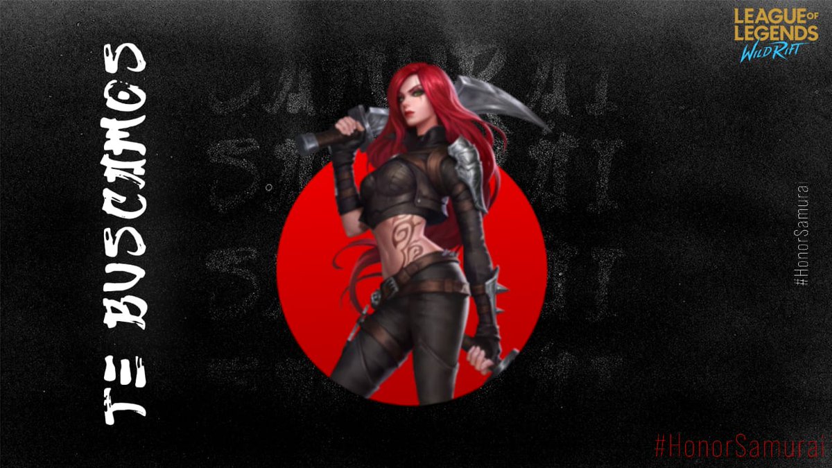 🔴 BUSCAMOS MID LANER 🔴

⭐ REQUISITOS:

- Región: LAN
- Mínimo Esmeralda II
- Experiencial en competitivo
- Disponibilidad Horaria 
- Variedad de Campeones
- Uso de micrófono

Forma parte de uno de los mejores equipos de Latinoamérica 👊.

Mas Información al MD 📩. @EspoRTs_WR